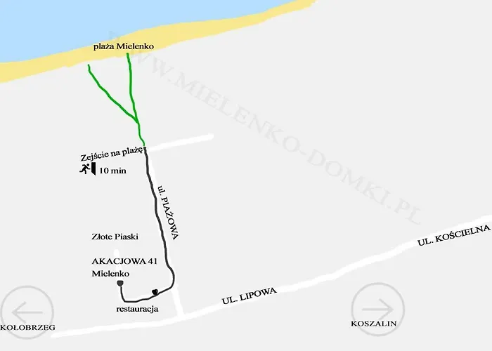 Сasa de vacaciones Zlote Piaski *